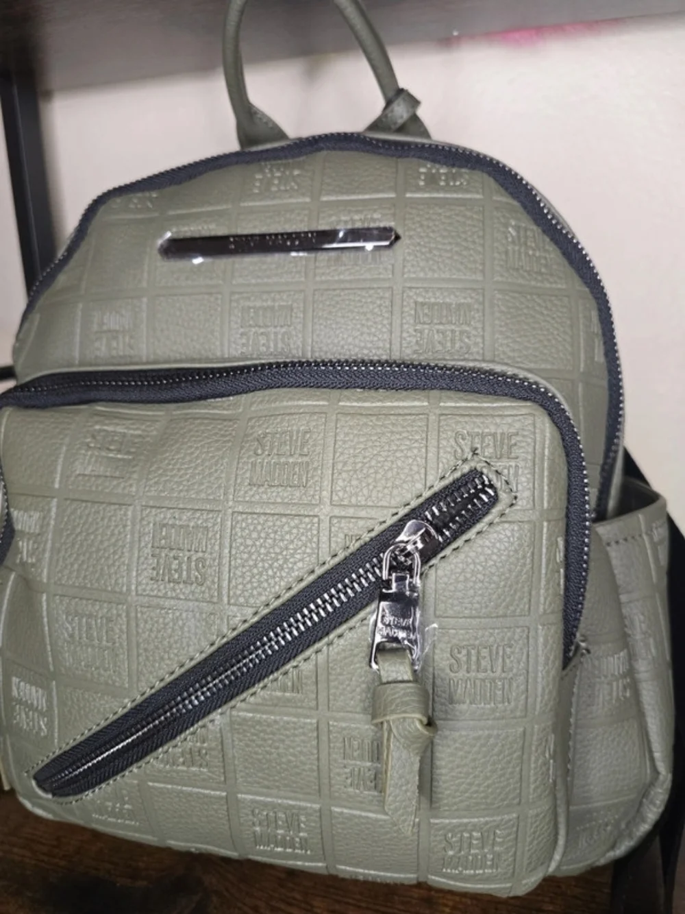 Steve Madden Olive Balma Backpack